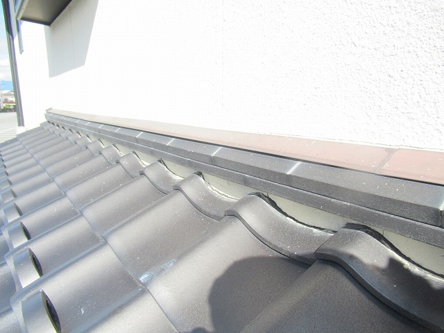 市川三郷町　瓦屋根工事